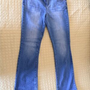 1822 Denim Women's Flare Jeans in Blue